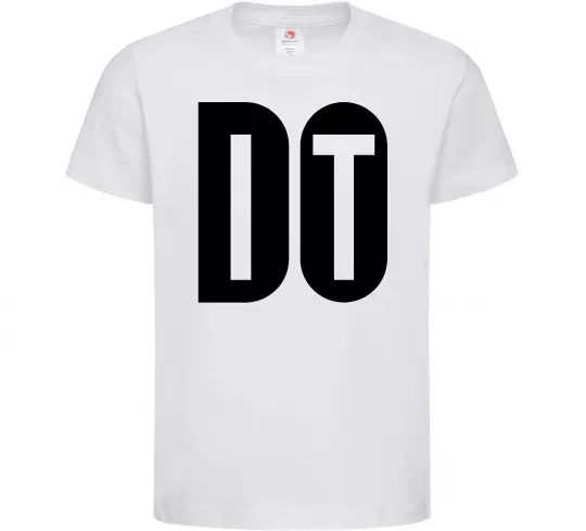 Дитяча футболка Do it Білий фото