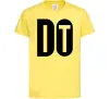 Дитяча футболка Do it Лимонний фото