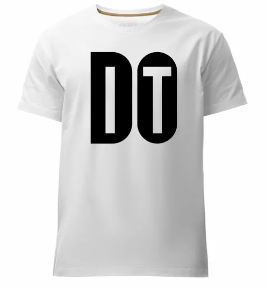 Чоловіча преміум футболка Do it Білий фото