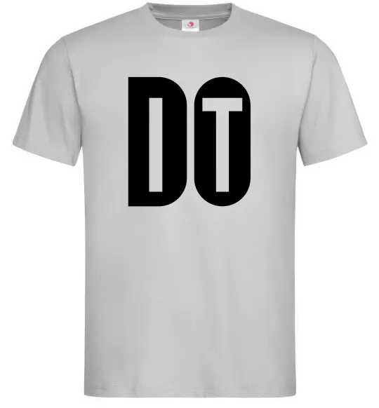 Мужская футболка Do it Серый фото