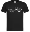 Чоловіча футболка Ctrl+Z Чорний фото