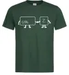 Чоловіча футболка Ctrl+Z Темно-зелений фото