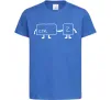 Дитяча футболка Ctrl+Z Яскраво-синій Дитяча футболка Ctrl+Z Яскраво-синій фото