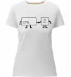 Женская премиум футболка Ctrl+Z Белый фото