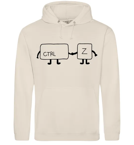 Мужская толстовка (худи) Ctrl+Z Таш фото