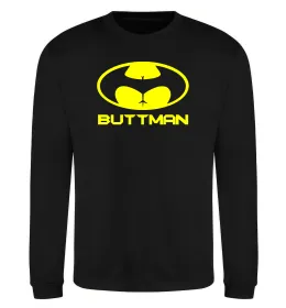 Світшот Buttman Чорний фото