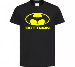 Детская футболка Buttman Черный фото