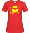 Женская футболка Buttman Красный фото