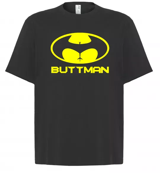 Футболка Оверсайз Buttman Черный фото