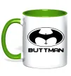 Чашка с цветной ручкой Buttman Зеленый фото