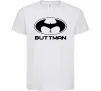 Детская футболка Buttman Белый Детская футболка Buttman Белый фото