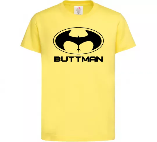 Детская футболка Buttman Лимонный фото