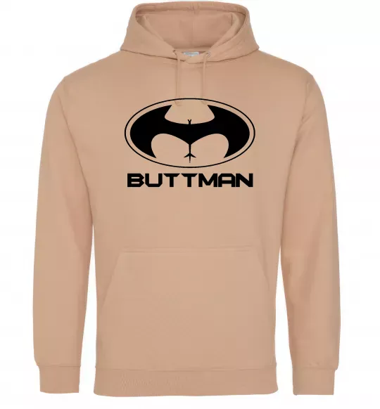 Мужская толстовка (худи) Buttman Песочный фото
