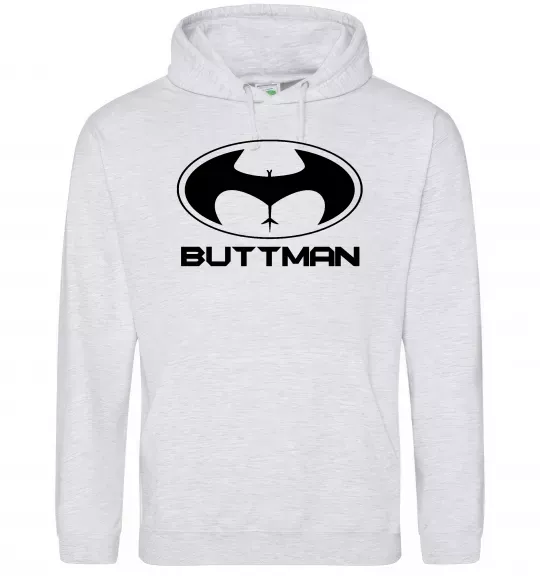 Жіноча толстовка (худі) Buttman Сірий меланж фото