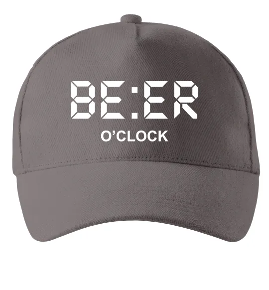 Кепка BE ER O`clock Серый фото