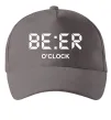 Кепка BE ER O`clock Серый фото