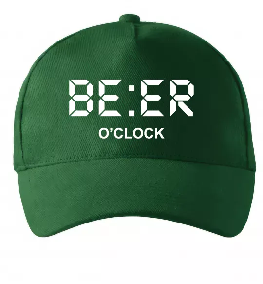 Кепка BE ER O`clock Темно-зеленый фото