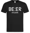 Мужская футболка BE ER O`clock Черный фото