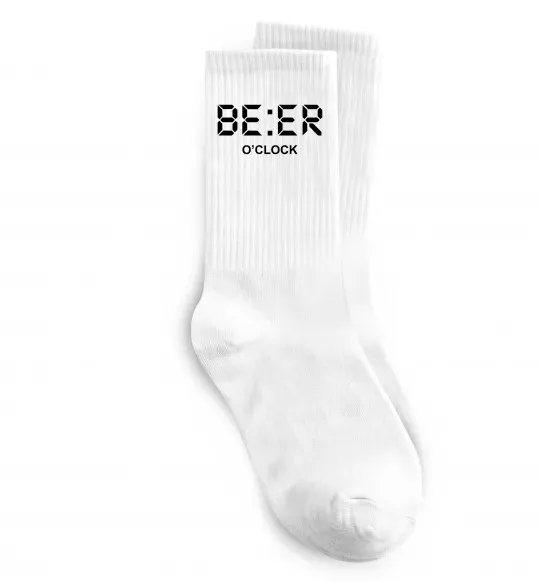Носки BE ER O`clock Белый фото