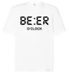 Футболка Оверсайз BE ER O`clock Белый фото