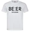 Мужская футболка BE ER O`clock Белый фото