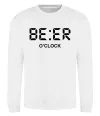 Свитшот BE ER O`clock Белый фото