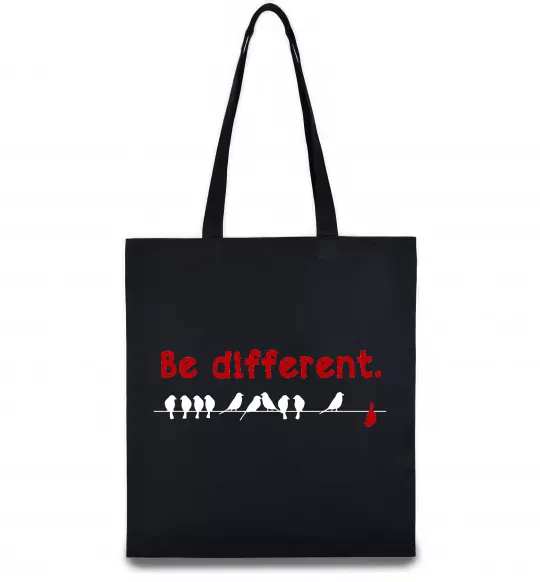 Еко-сумка Be different Чорний фото