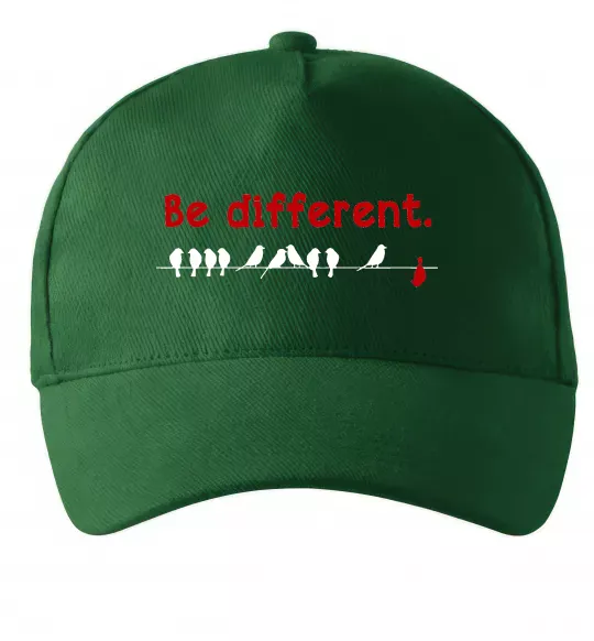 Кепка Be different Темно-зелений фото
