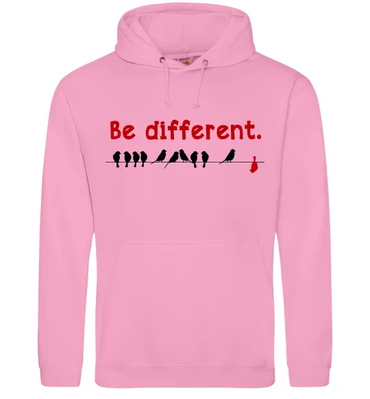 Чоловіча толстовка (худі) Be different Рожевий фото