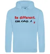 Чоловіча толстовка (худі) Be different Блакитний фото