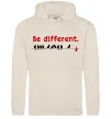 Мужская толстовка (худи) Be different Таш фото