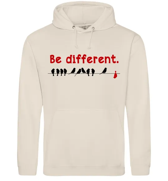 Женская толстовка (худи) Be different Таш фото