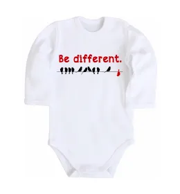 Детский боди Be different Белый фото