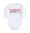 Детский боди Be different Белый фото