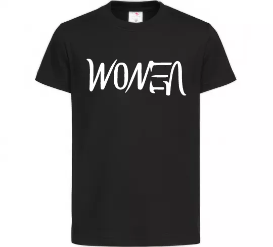 Дитяча футболка Women - venom Чорний фото