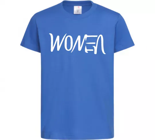 Дитяча футболка Women - venom Яскраво-синій фото