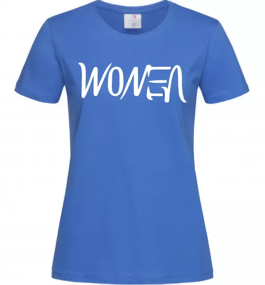 Жіноча футболка Women - venom Яскраво-синій фото