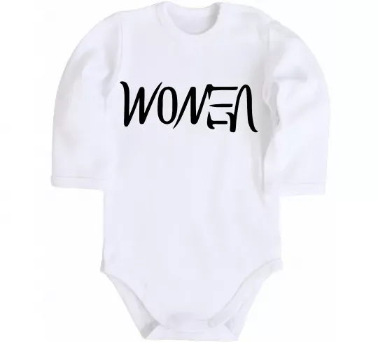 Детский боди Women - venom Белый фото