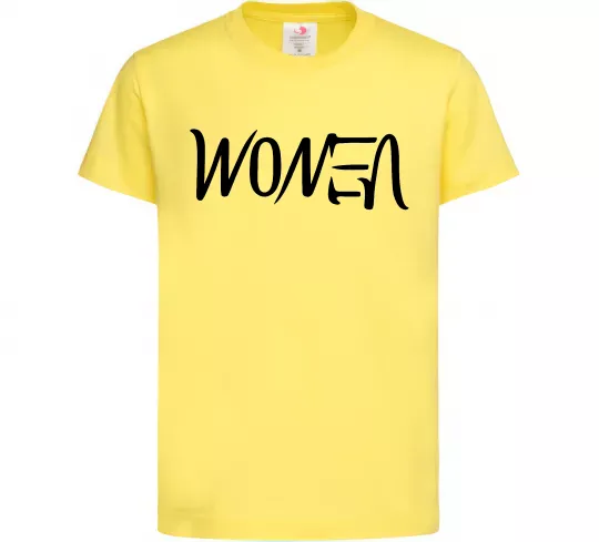 Дитяча футболка Women - venom Лимонний фото