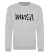 Свитшот Women - venom Серый меланж фото