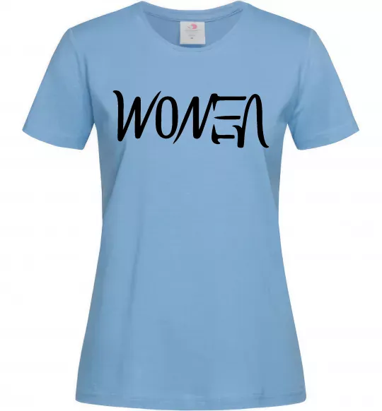 Жіноча футболка Women - venom Блакитний фото