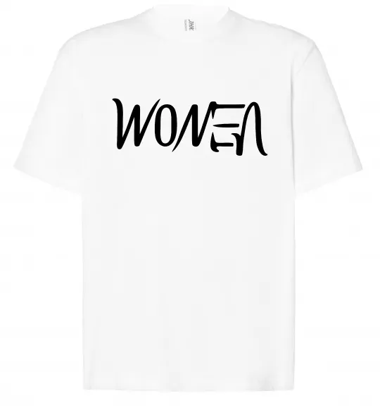 Футболка Оверсайз Women - venom Белый фото