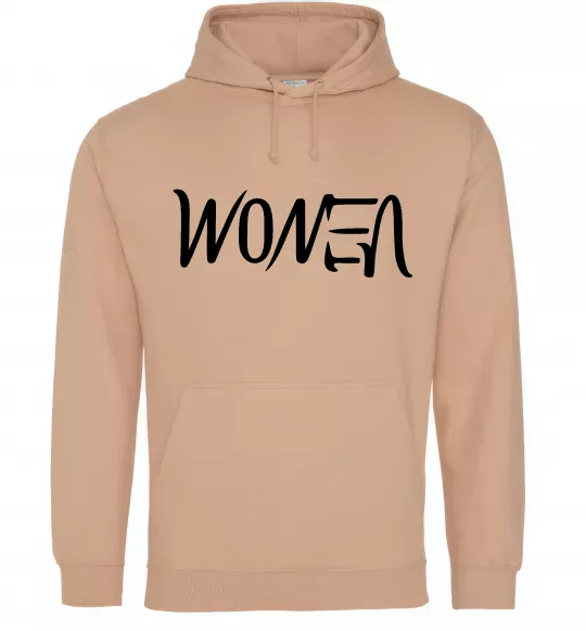 Жіноча толстовка (худі) Women - venom Пісочний фото