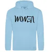 Жіноча толстовка (худі) Women - venom Блакитний фото