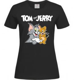 Жіноча футболка Tom and Jerry з написом