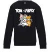 Детский Свитшот Tom and Jerry з написом Черный фото