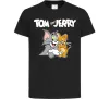 Дитяча футболка Tom and Jerry з написом Чорний фото