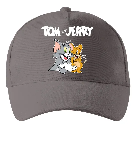 Кепка Tom and Jerry з написом Сірий фото