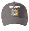 Кепка Tom and Jerry з написом Сірий фото