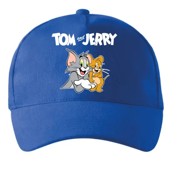 Кепка Tom and Jerry з написом Ярко-синий фото